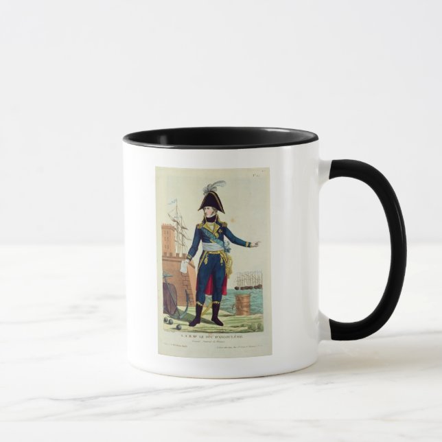 Mug Louis-Antoine de Bourbon Duc d'Angoulême (Droite)