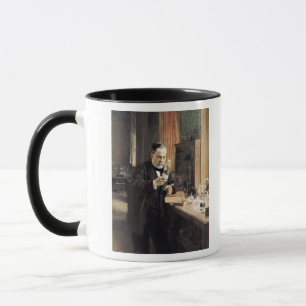 Mug Louis Pasteur dans son laboratoire, 1885