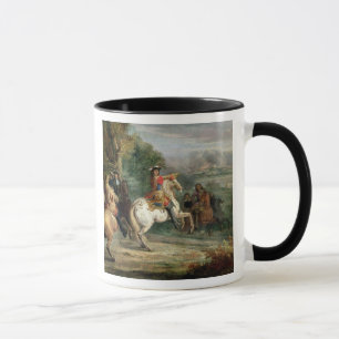 Mug Louis XIV (1638-1715) surveillant le siège de ci