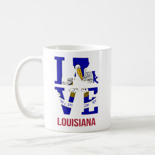Mug Louisiane États-Unis amour
