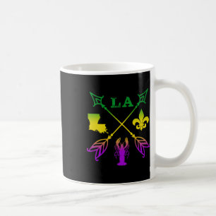 Mug Louisiane Flèche du Nouvel Orléans Mardi Gras