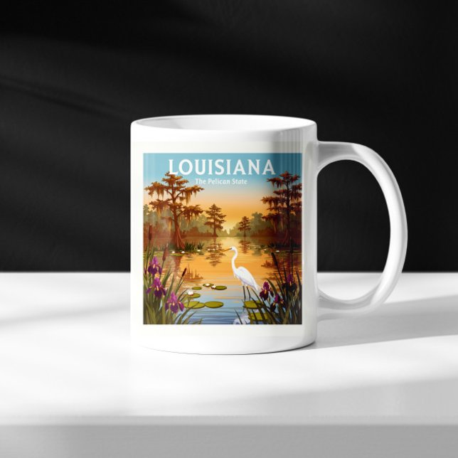 Mug Louisiane vintage (Créateur téléchargé)