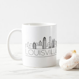 Mug Louisville a stylisé l'horizon