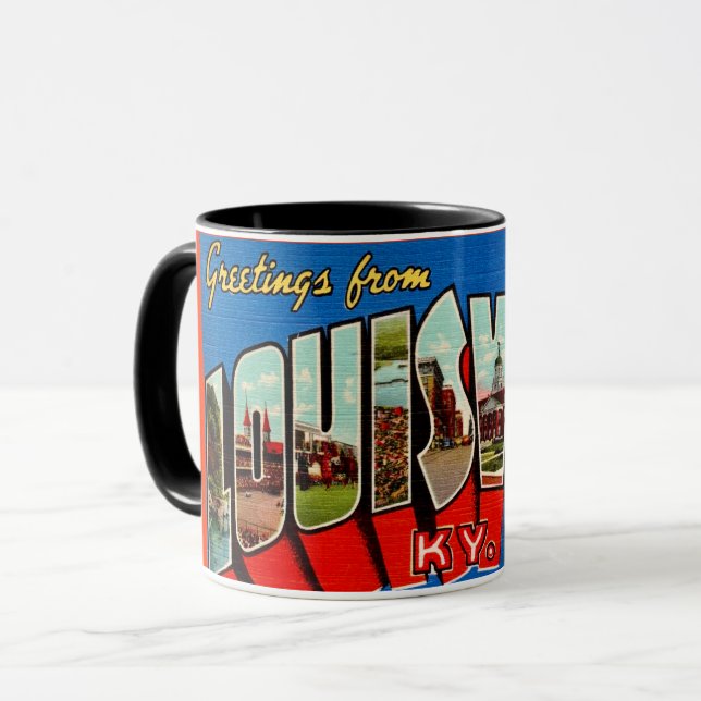 Mug Louisville KY Salutation (Devant gauche)