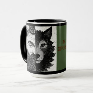 Mug Loup Accessible : Demi-Loup (Édition Foi)