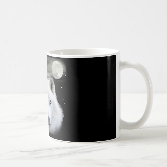 Mug loup arctique de neige (Droite)