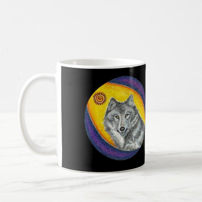 Mug Loup curatif de chaman (Gauche)