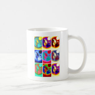 Mug Loup d'art pop