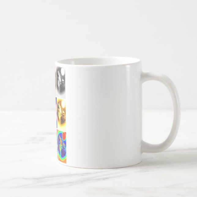 Mug Loup d'art pop (Droite)