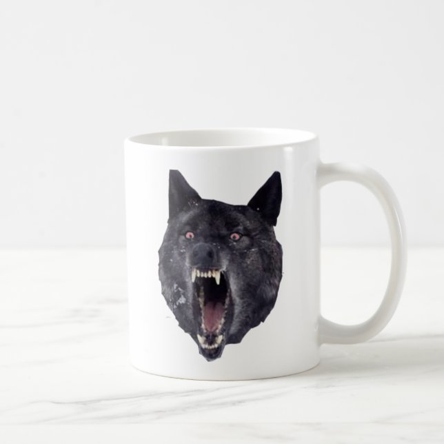 Mug Loup de folie (Droite)