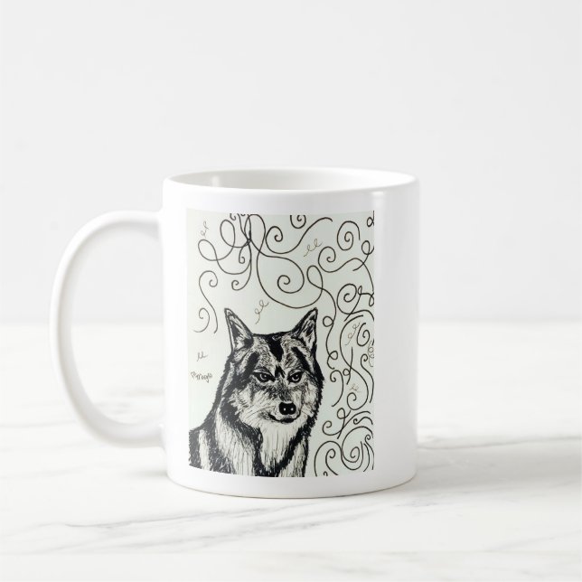 Mug Loup de la sagesse (Gauche)