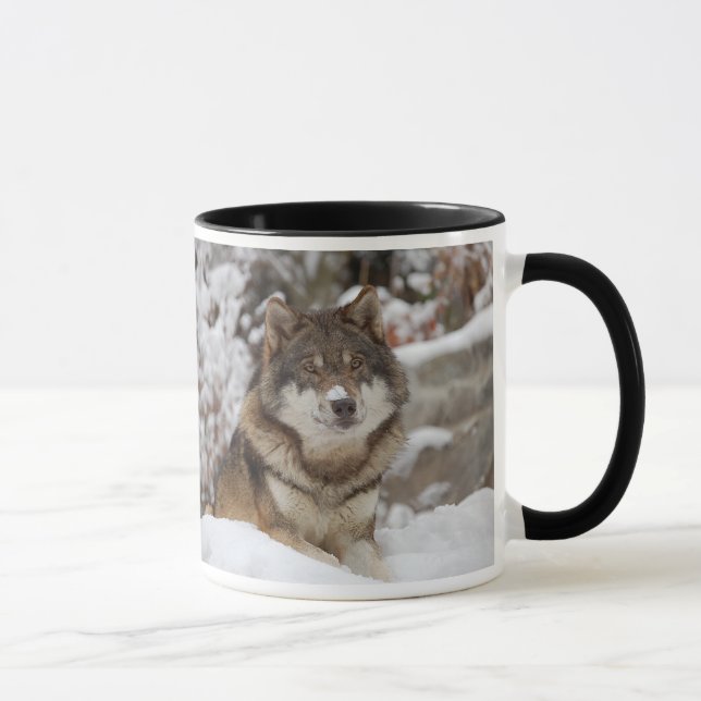 Mug Loup d'hiver (Droite)