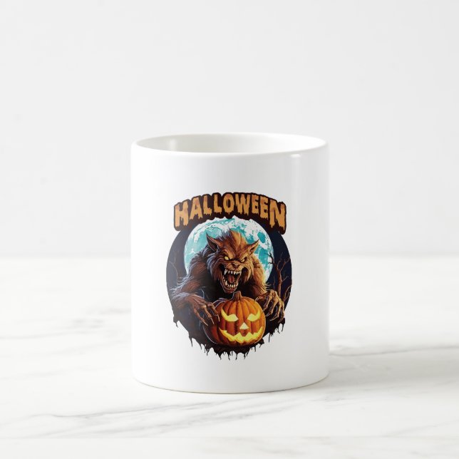 Mug Loup-garou d'Halloween (Centre)