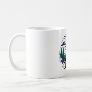 Mug Loup-garou Hurlement Lune Gothique Art Halloween