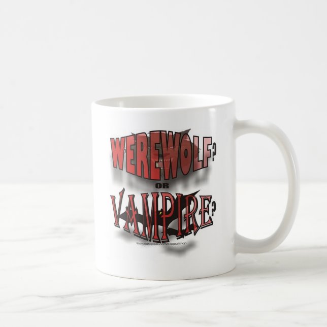 MUG LOUP-GAROU OU VAMPIRE (Droite)