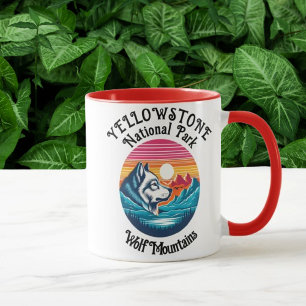 Mug Loup Majestueux De Yellowstone