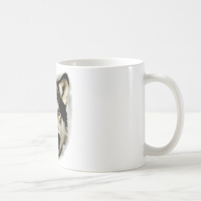 Mug Loup motivationnel unique (Droite)