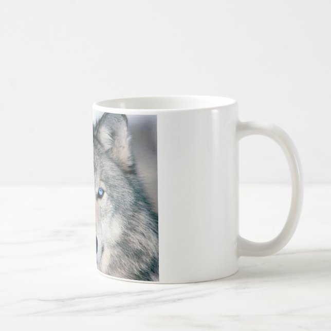 Mug Loup observé par bleu (Droite)