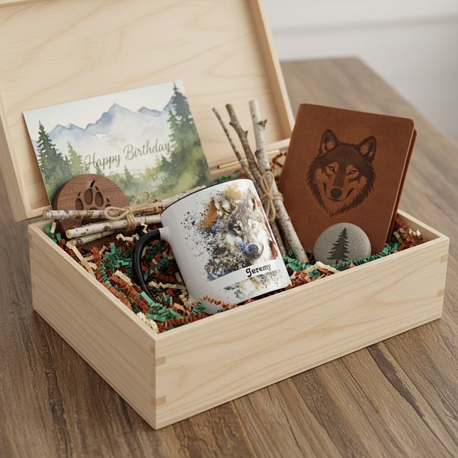 Mug Loup personnalisé (Créateur téléchargé)