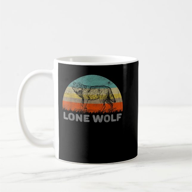 Mug Loup solitaire (Gauche)