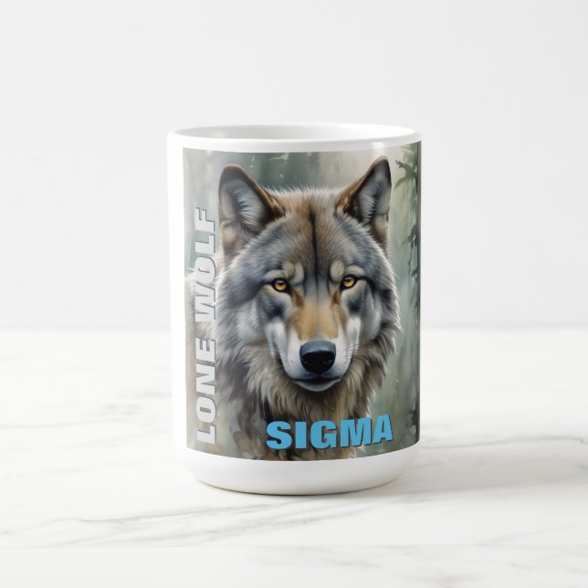 Mug Loup solitaire masculin de Sigma (Centre)