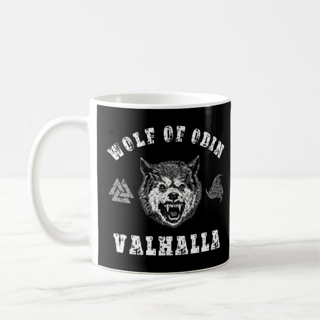 Mug Loup Viking d'Odin Valhalla (Gauche)