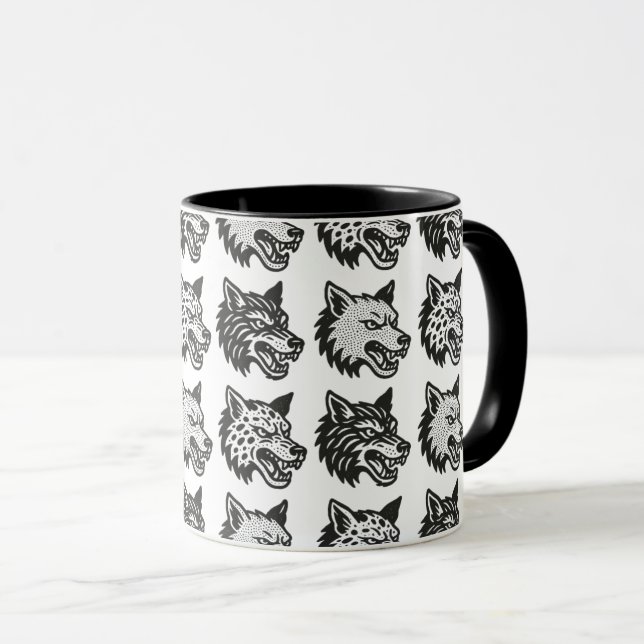 Mug Loups (Devant droit)