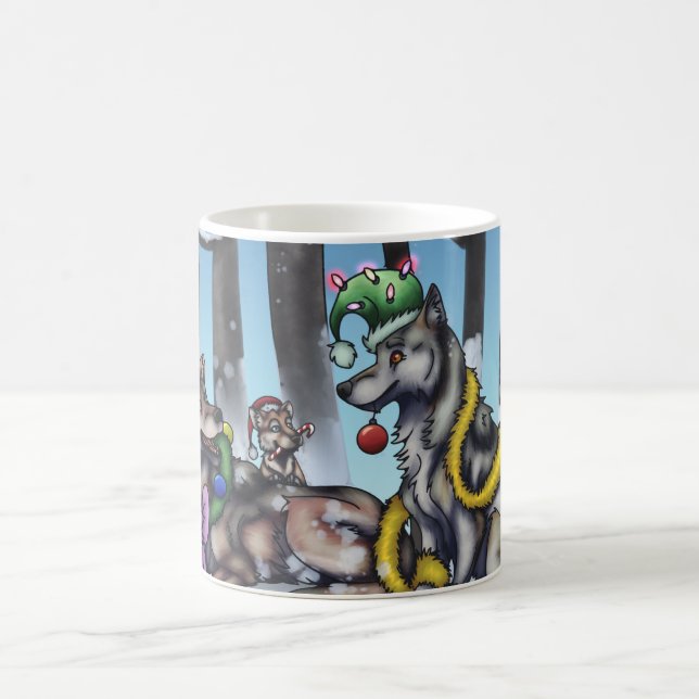 Mug Loups de vacances (Centre)