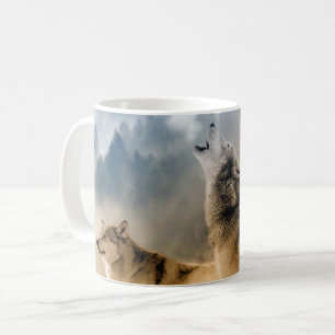 Mug Loups gris Moon Howl