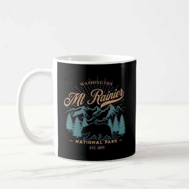 Mug L'ours du parc national du Mont-Rainier (Gauche)