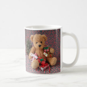 Mug L'ours en peluche avec de nombreux cadeaux de Noël