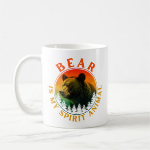 Mug L'ours est mon animal spirituel