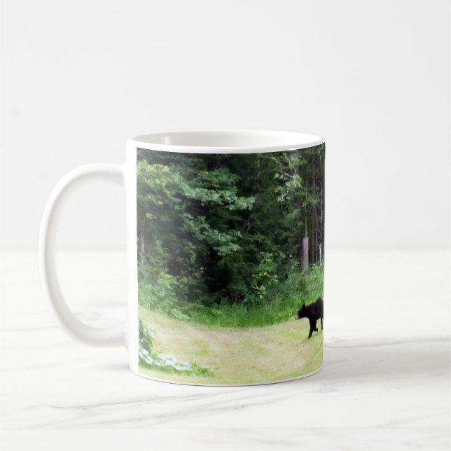 Mug L'ours noir de papa (Gauche)