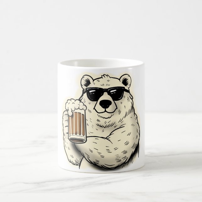 Mug L'ours polaire cool  (Centre)