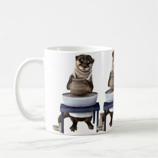 Mug Loutre en poterie
