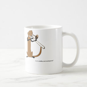 Mug Loutre jouant le trombone