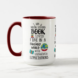 Mug Louveur de livres de Dustin Stevens