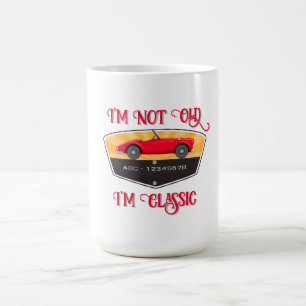 Mug Louveur de voiture Retro vintage