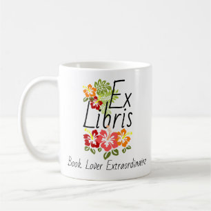 Mug Louveur du livre d'Hibiscus coloré
