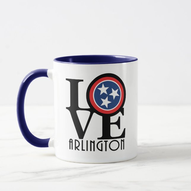 Mug LOVE Arlington TN (Gauche)