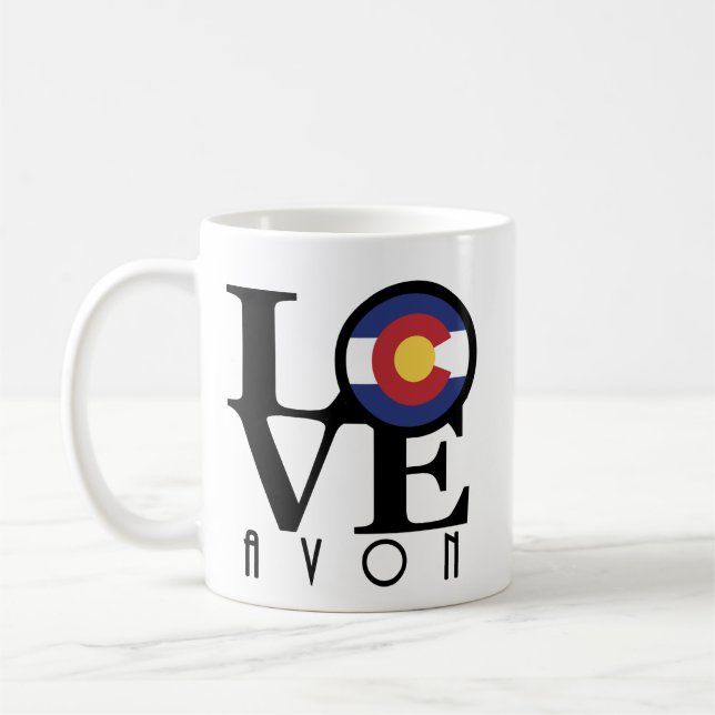 Mug LOVE Avon 11oz (Gauche)