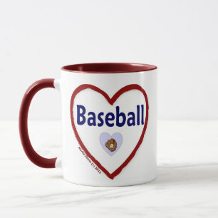 Mug Love Baseball