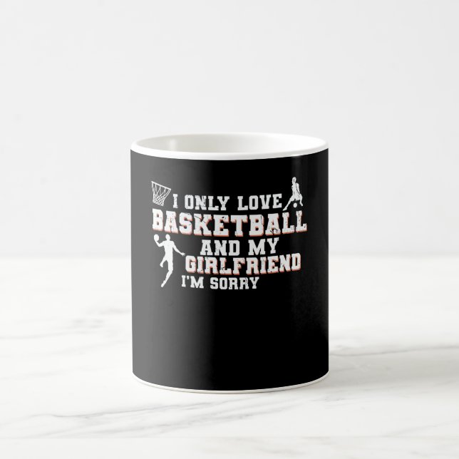 Mug Love Basketball et My Girfriend | Conception (Centre)