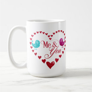 Mug Love Birds Saint-Valentin - Cadeau Personnalis