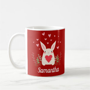 Mug Love Bunny Custom Valentine's Day
