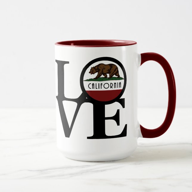 Mug LOVE California 15oz (Droite)