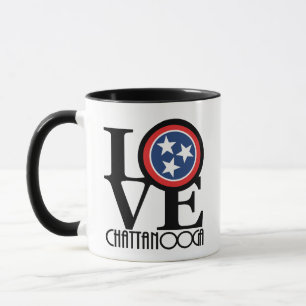 Mug LOVE Chattanooga Tennessee 15oz