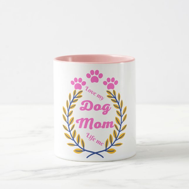 Mug Love chien mère vie collection (Centre)