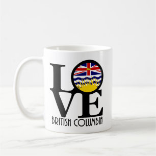 Mug LOVE Colombie-Britannique 11oz