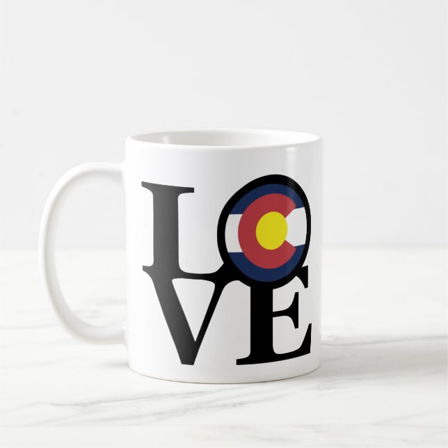Mug LOVE Colorado 11oz (Gauche)